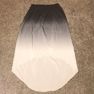 High waisted skirt